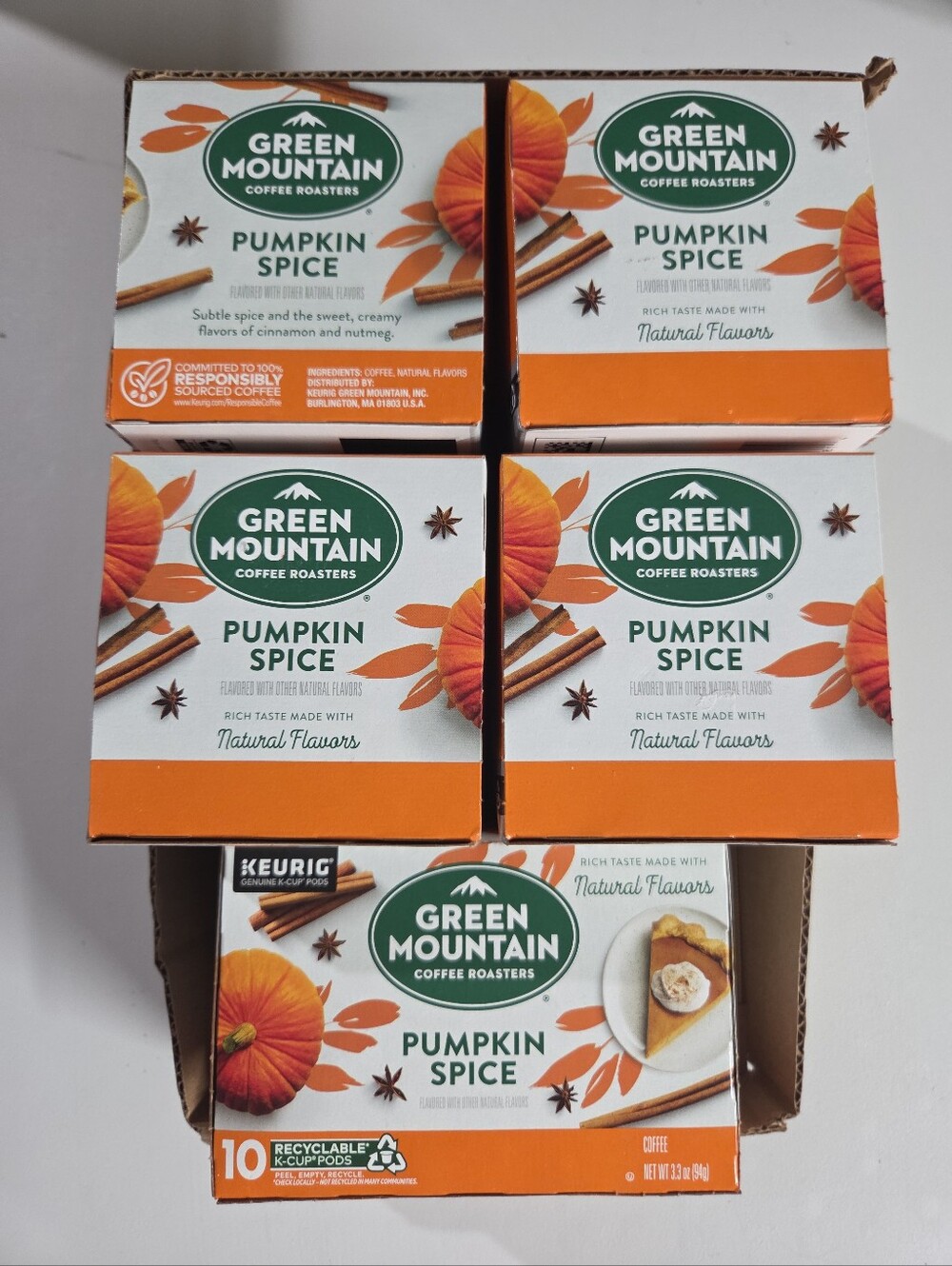 Green Mountain Coffee K-Cup for Keurig Brewers - 50 Count, Pumpkin Spice
